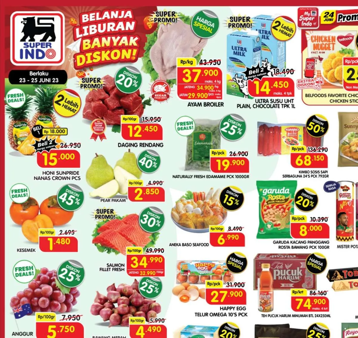 Katalog Promo JSM Superindo Diskon hingga 50% Periode 23-25 Juni 2023