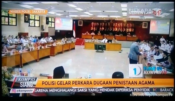 Ahok diwakili pengacaranya dalam gelar perkara 