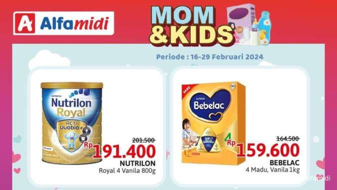 Promo Susu Anak di Alfamidi, Ada Potongan Harga Lumayan Berlaku s/d 29 Februari 2024