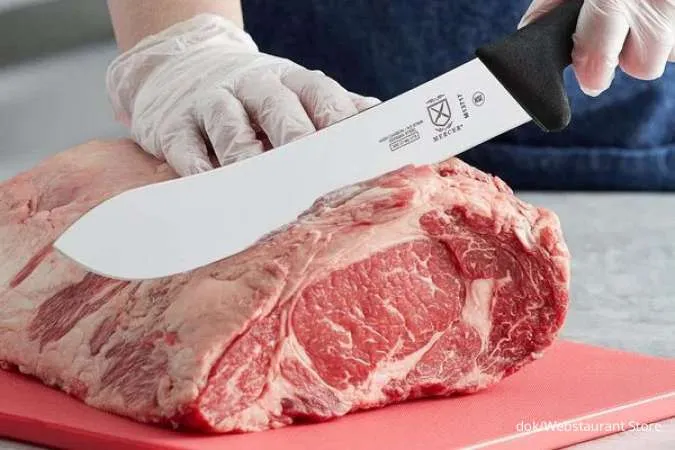 Pisau daging atau butcher knife 