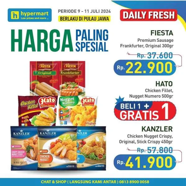 Promo Hypermart Hyper Diskon Weekday Periode 9-11 Juli 2024