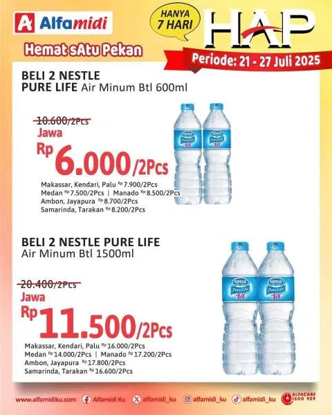 Promo Alfamidi Hemat Satu Pekan Periode 21-27 Juli 2025