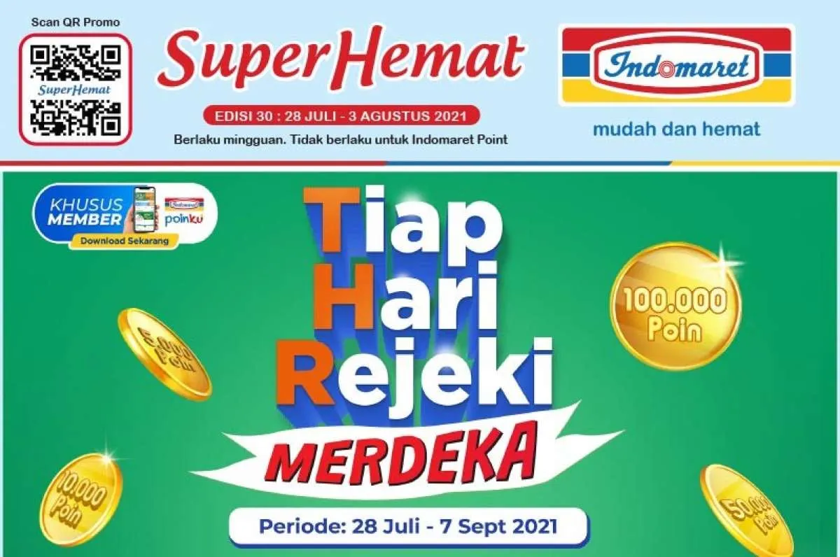 Promo Indomaret terbaru 28 Juli-3 Agustus 2021, diskonan sebelum JSM!