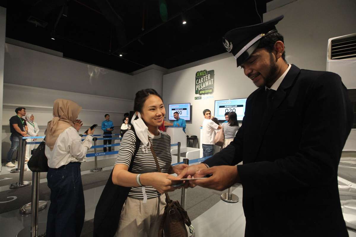 SMBC Indonesia Gelar Jenius Carter Pesawat-Japan Edition