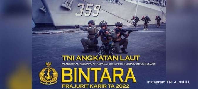 Pendaftaran Calon Bintara PK 2022 TNI AL Masih Dibuka, Cek Persyaratannya Ini