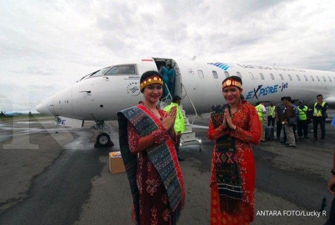 Incar wisatawan, Garuda Indonesia (GIAA) tambah kapasitas penerbangan ke Silangit