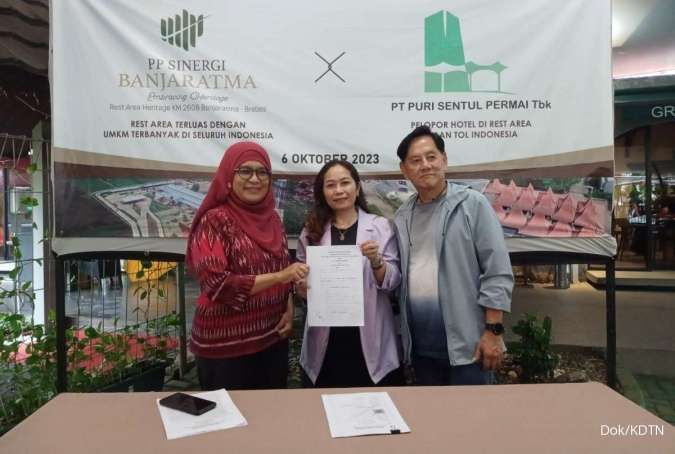 Puri Sentul Permai (KDTN) Membangun Hotel di Rest Area KM 206B Banjaratma-Brebes