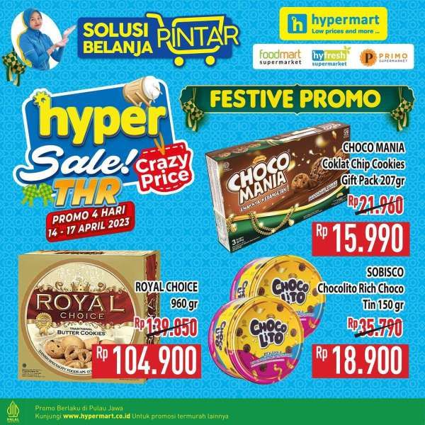 Katalog Promo JSM Hypermart Terbaru 14-17 April 2023, Hyper Sale THR Selama 4 Hari