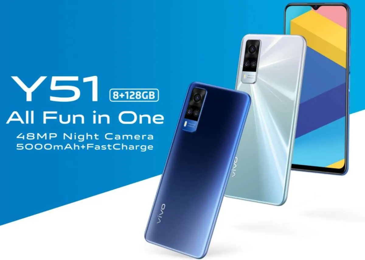 HP mid-range terbaru dari Vivo, berikut spesifikasi dan harga Vivo Y51 di Indonesia