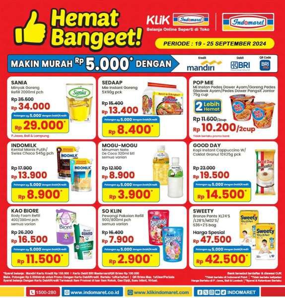 Promo Indomaret 19-25 September 2024 Edisi Hemat Banget