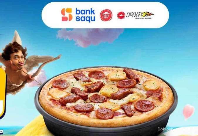 Promo Pizza Hut dengan Bank Saqu, Pizza Rp 9.900 Hanya Hari Ini 13 Februari 2025