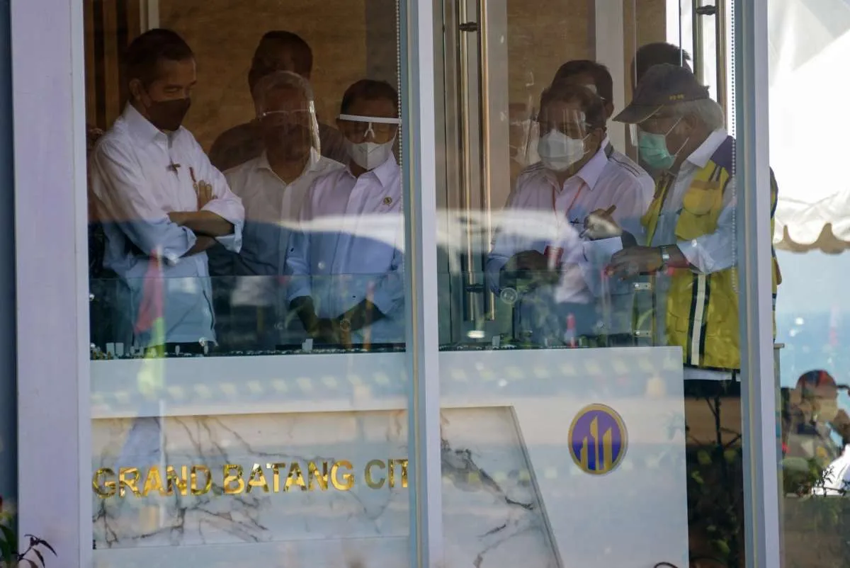 Jokowi tinjau kawasan industri Batang, Jawa Tengah, ini progresnya