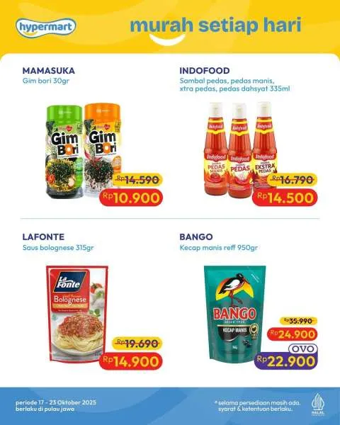 Promo JSM Hypermart Hyper Diskon Weekend Periode 17-20 Oktober 2025