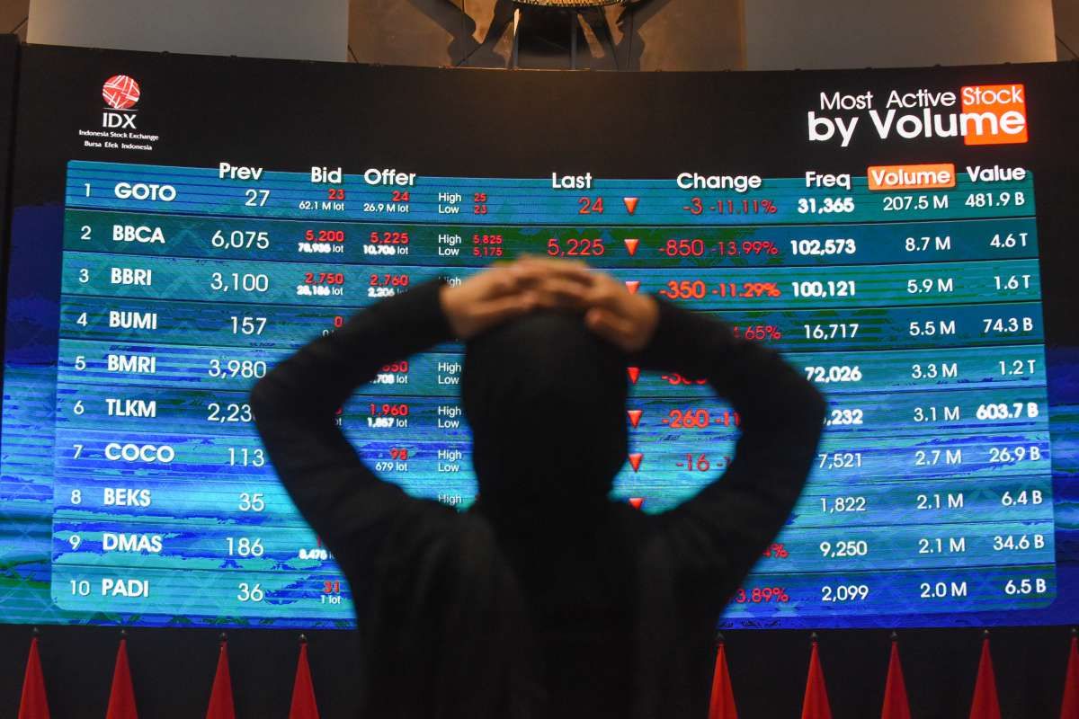 Saham Big Caps Jadi Pemberat, Laju IHSG Semakin Melambat