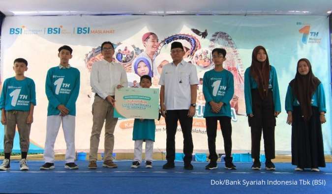 Peringati Milad ke-1, BSI Maslahat Bahagiakan 1.111 Yatim Dhuafa