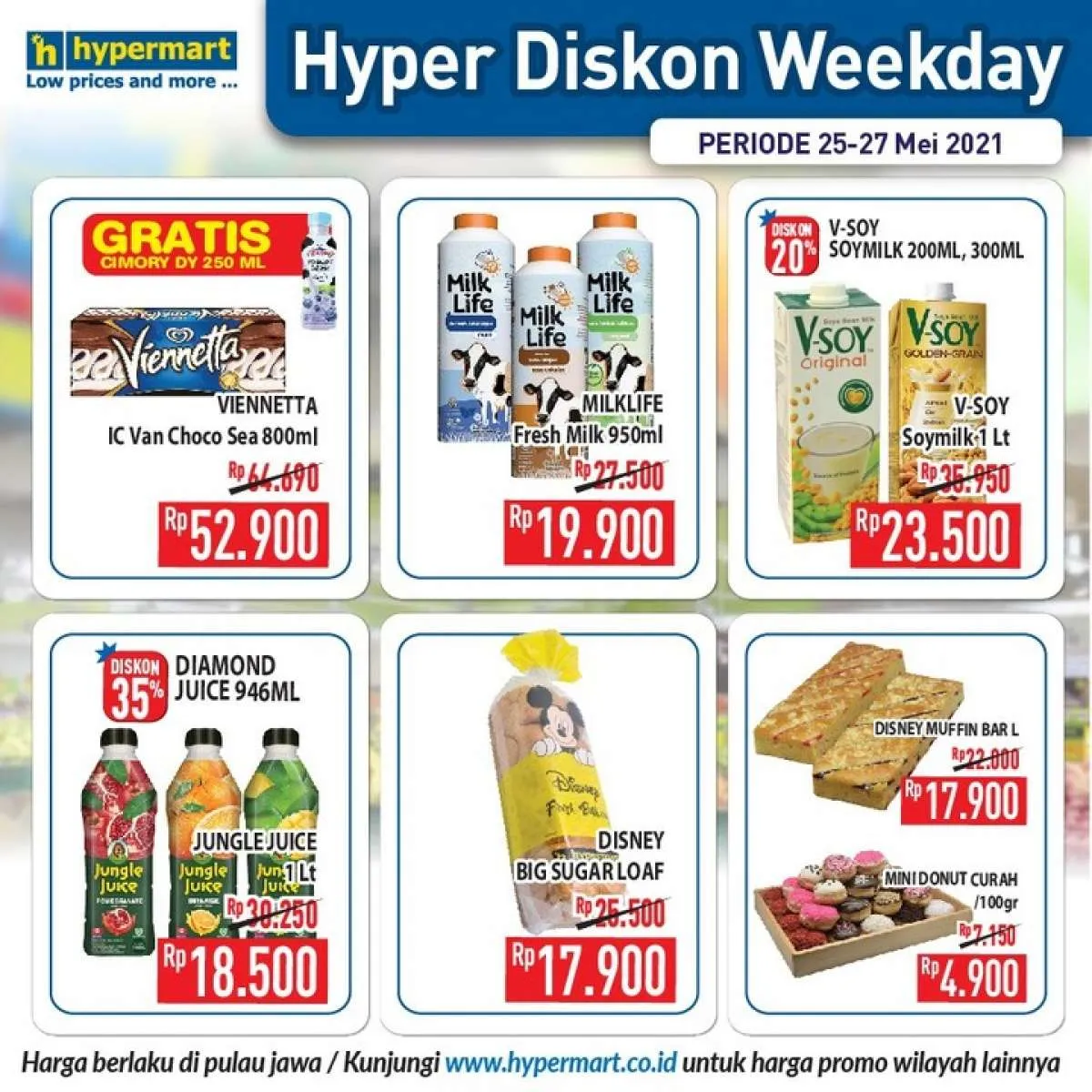 Terbaru! Promo Hypermart hari ini 26 Mei 2021, ada program Hyper Diskon