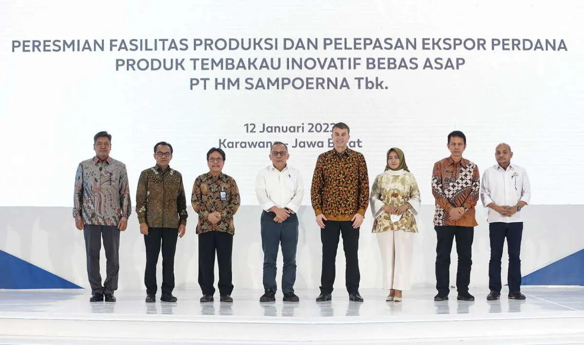 Sampoerna (HSMP) Resmikan Pabrik Produk Tembakau Inovatif Bebas Asap 