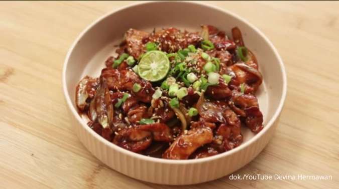 Resep Ayam Filet Saus Mentega yang Enak Super Simpel: Gurih, Manis dan Wangi