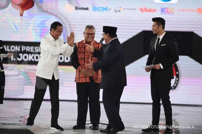 Indodata: Jokowi-Ma'ruf 54,8 %, Prabowo-Sandi 32,5 %