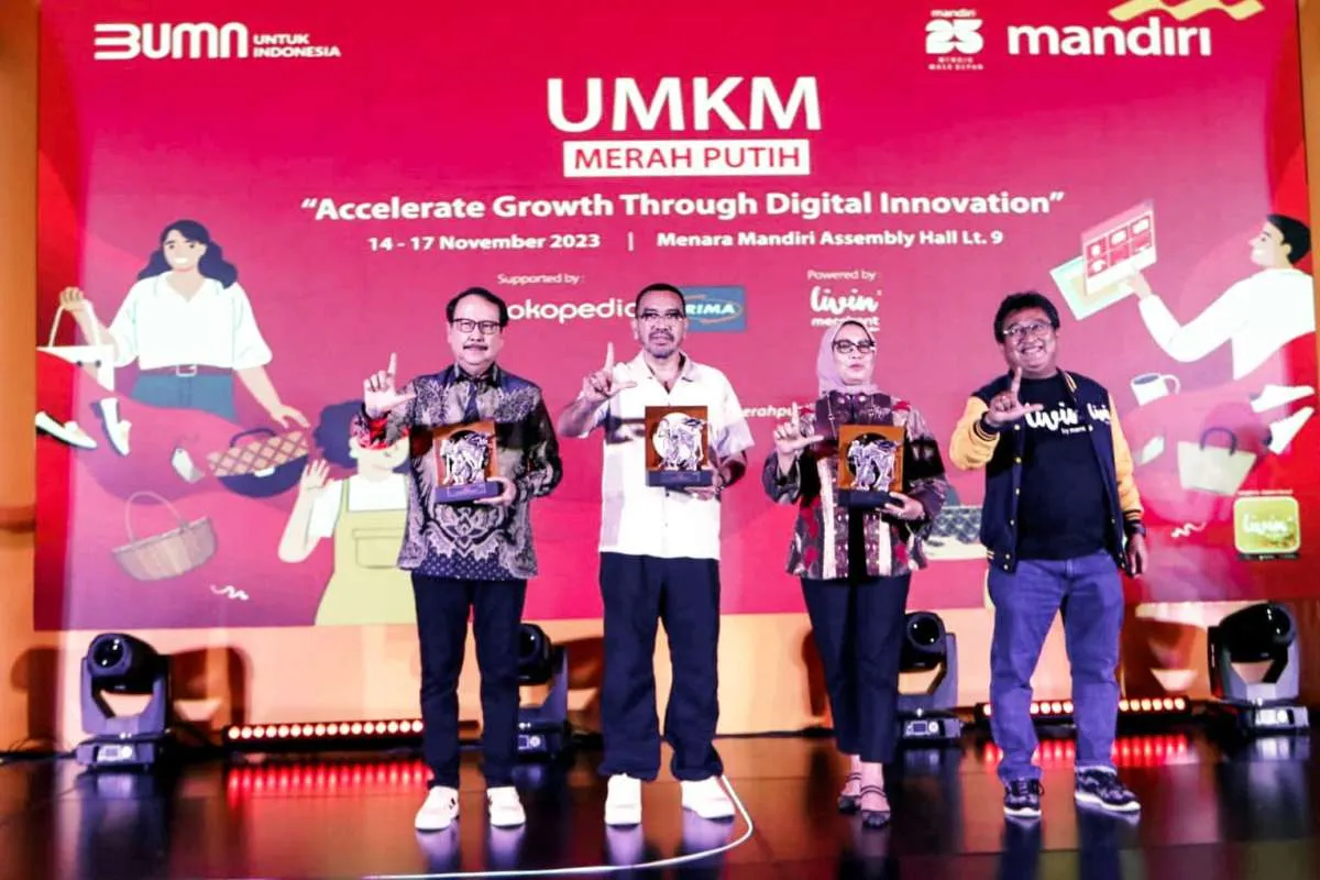 Bank Mandiri dan Jaringan PRIMA Gelar UMKM Merah Putih 2023 untuk Kemajuan UMKM