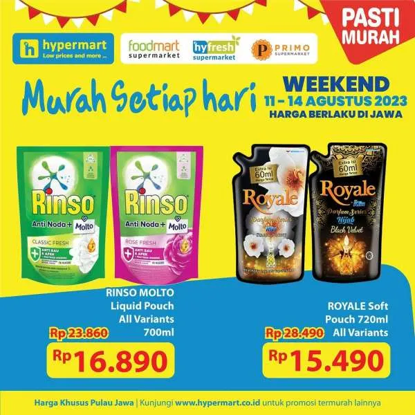 Katalog Promo JSM Hypermart Terbaru 11-14 Agustus 2023