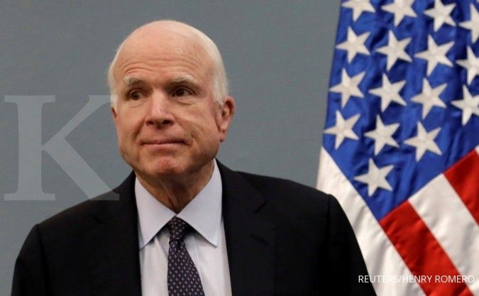 Senator Republik Jhon McCain meninggal dunia di usia 81