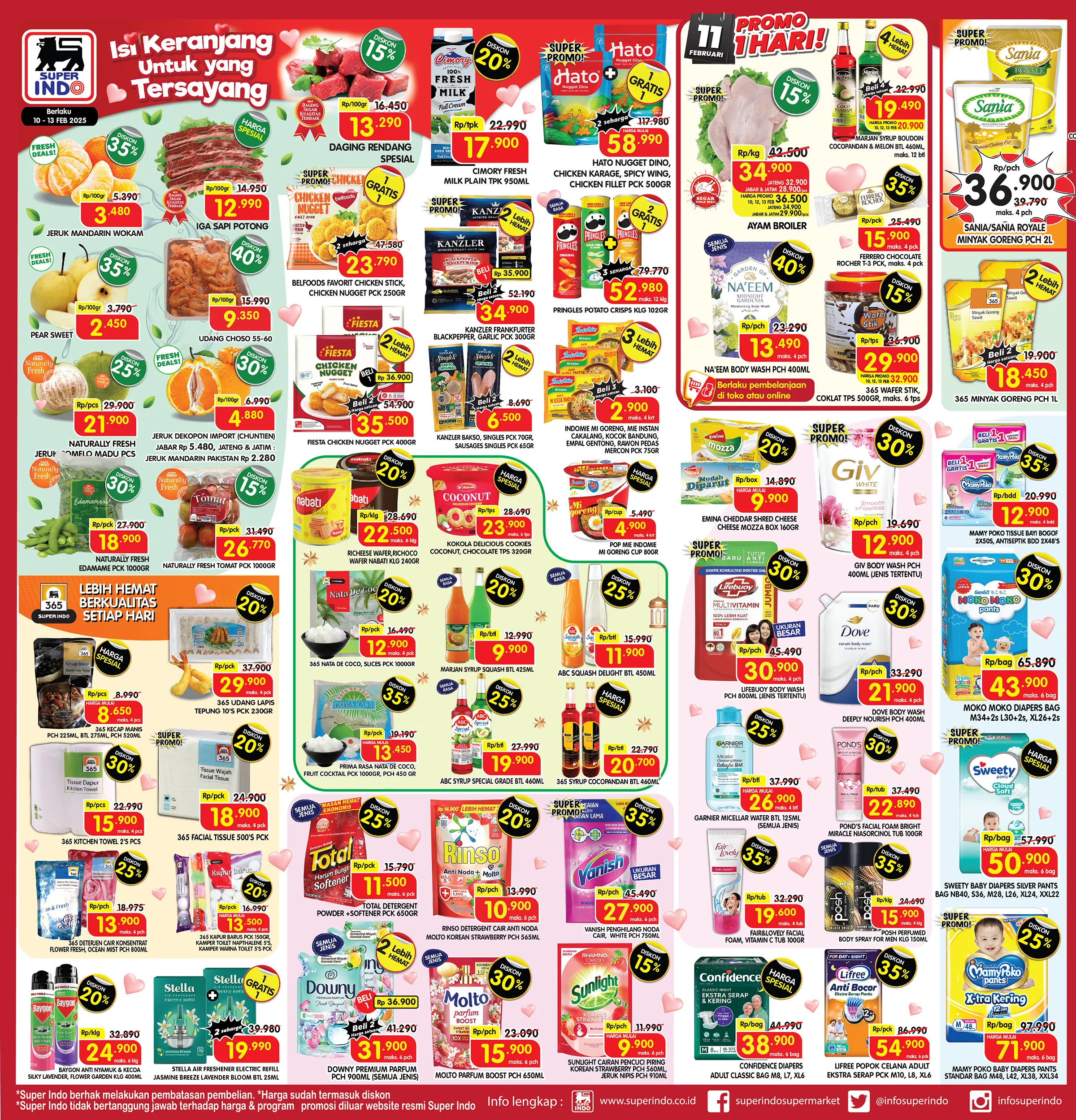 Promo Superindo Weekday 10-13 Februari 2025