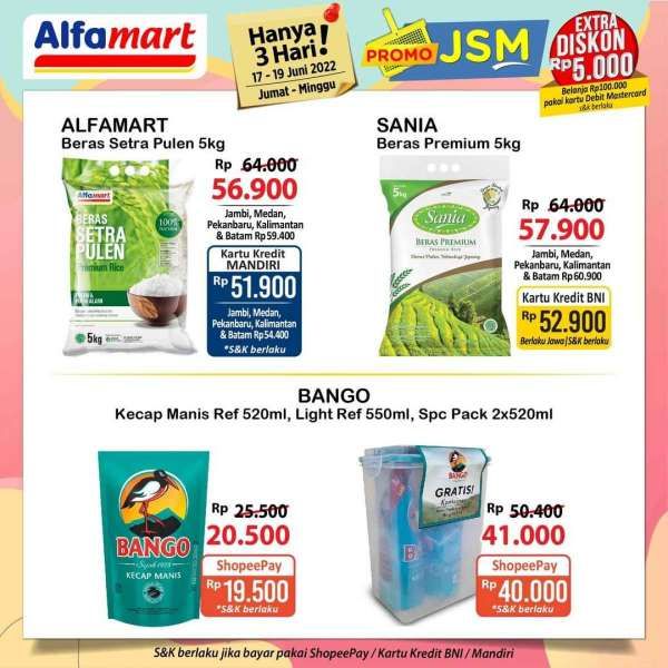 Promo JSM Alfamart Terbaru 17-19 Juni 2022