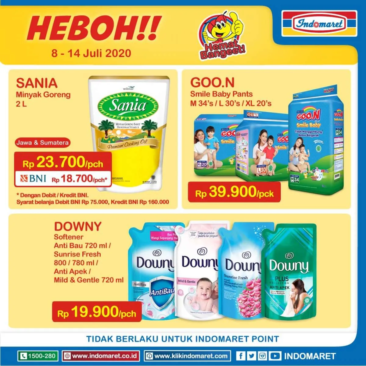 Promo Indomaret Harga Heboh paling gres, 8-14 Juli 2020!
