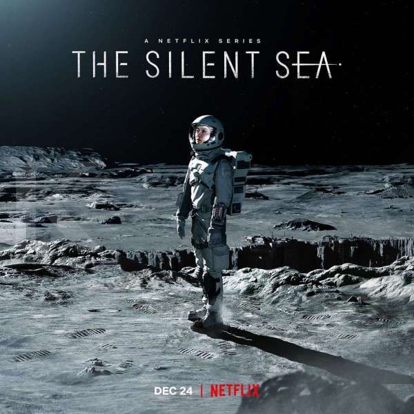Poster drakor terbaru The Silent Sea di Netflix.