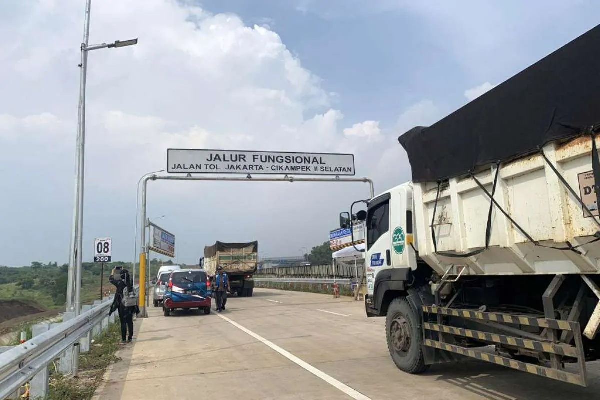 Jasa Marga Akan Fungsikan Penambahan Lajur Jalan Tol Japek Saat Nataru