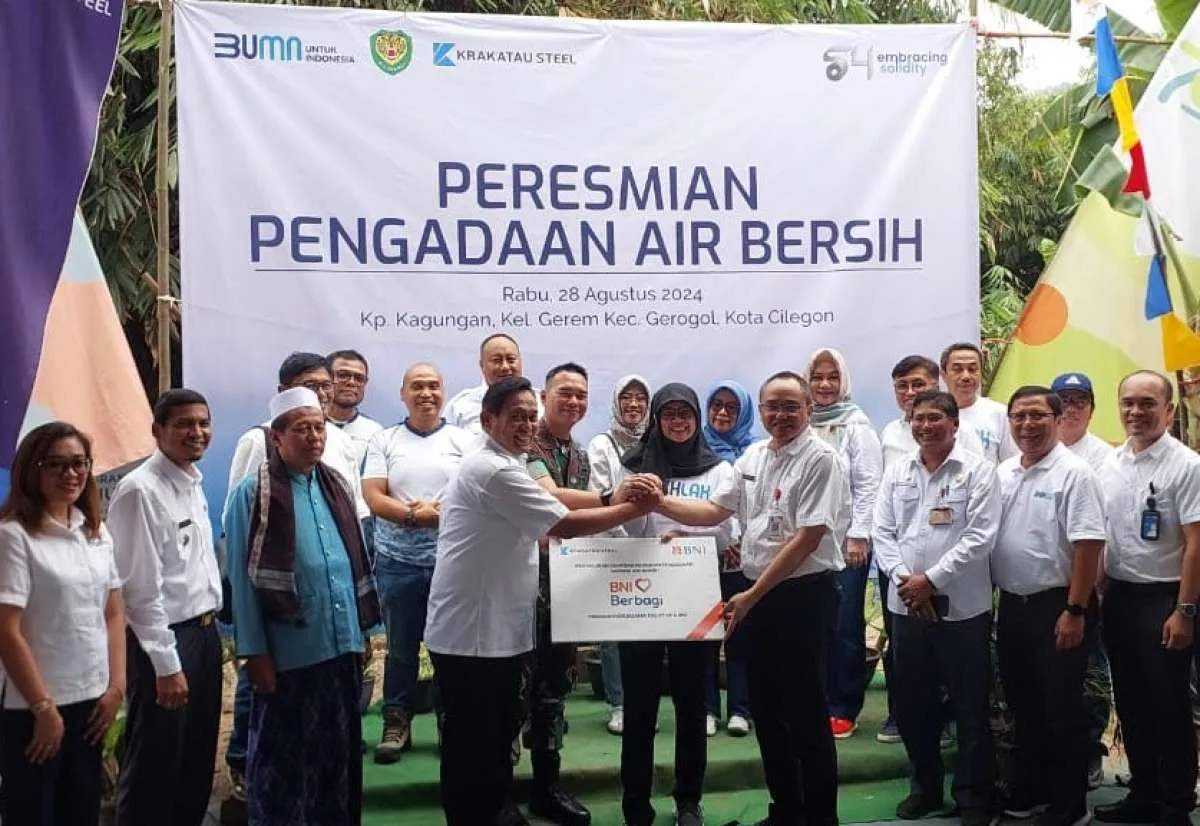 Krakatau Jasa Logistik Turut Serta dalam Pelaksanaan CSR HUT Krakatau Steel ke-54
