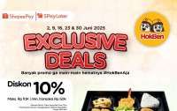 Promo HokBen di ShopeePay atau SPayLater Senin 23 Juni 2025, Banyak Pilihan Diskon