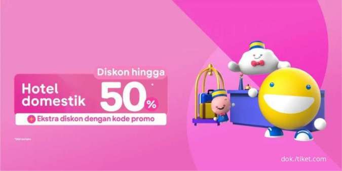 Promo Tiket.com Hotel Super Hemat Domestik, Dapatkan Diskon Hingga 50% di Sini