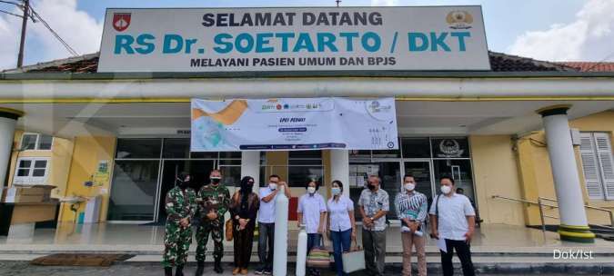 LPEI salurkan tabung oksigen untuk Rumah Sakit DKT dr. SOETARTO Yogyakarta