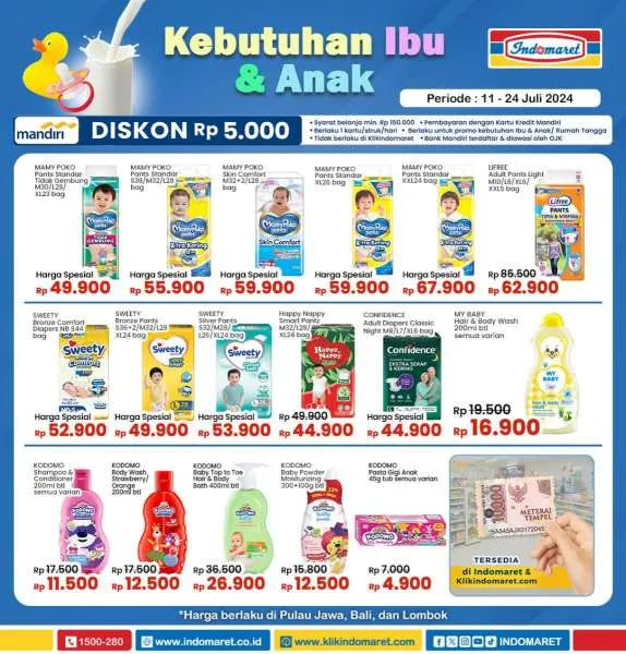 Promo Indomaret Super Hemat Periode 11-24 Juli 2024