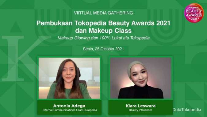 Produk Kecantikan Lokal Semakin Diminati, Tokopedia Beauty Awards 2021 Kembali Digelar