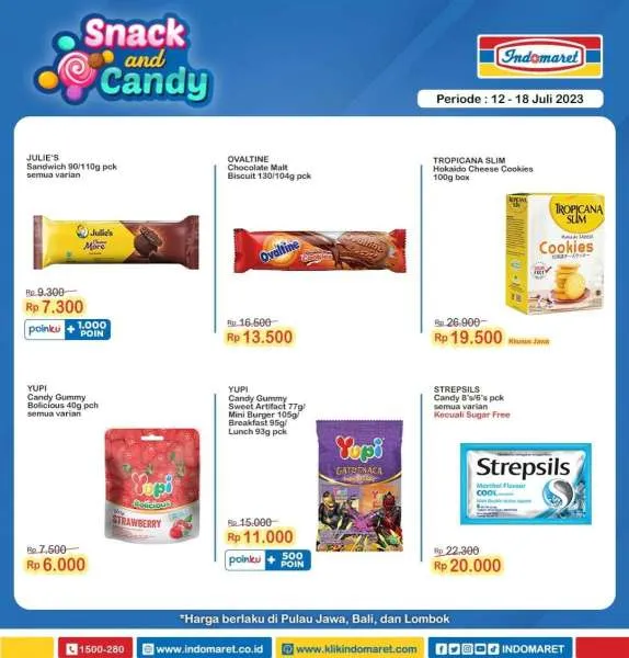 Harga Promo Indomaret Terbaru 12-18 Juli 2023, Promo Super Hemat Mingguan