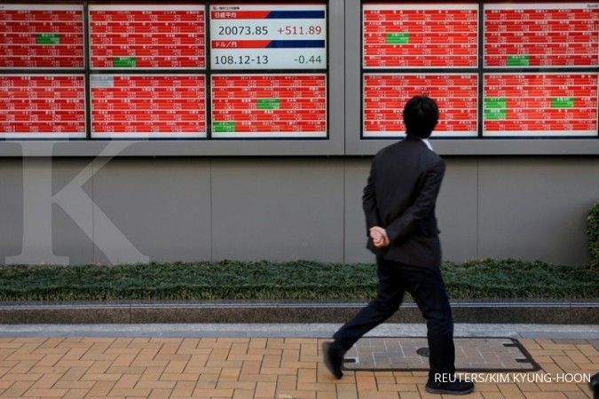 Mayoritas bursa Asia turun menyambut babak baru perang dagang