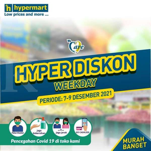 Katalog Promo Hypermart Hyper Diskon Weekday Periode 7-9 Desember 2021