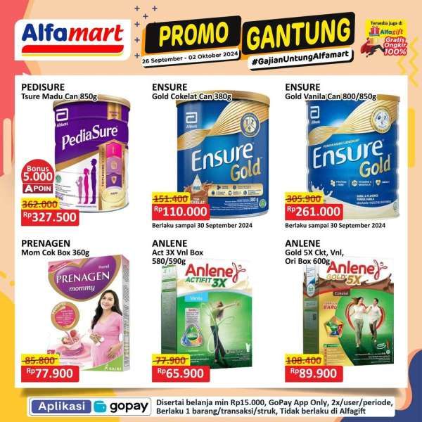 Promo Alfamart Gantung 26 September-2 Oktober 2024