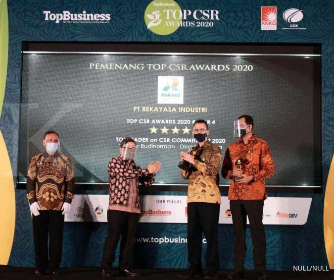 Rekind peroleh dua penghargaan di ajang Top CSR Award 2020