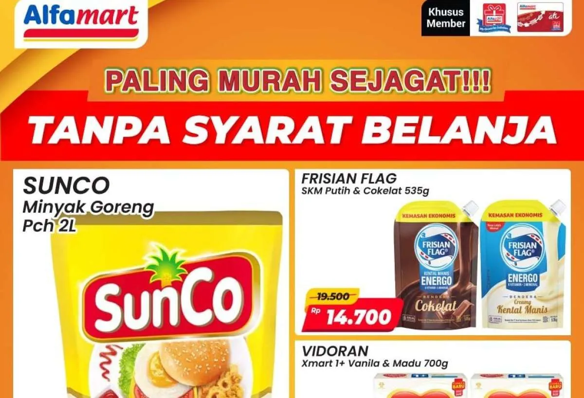 Promo Alfamart 2-8 Januari 2026, Sunco & Frisian Flag Spesial Paling Murah 