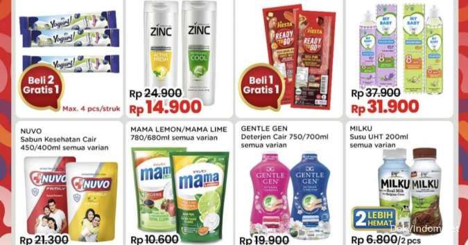 Promo Indomaret 6 November 2024, Hari Terakhir Gentle Gen & Mama Lemon Lebih Murah