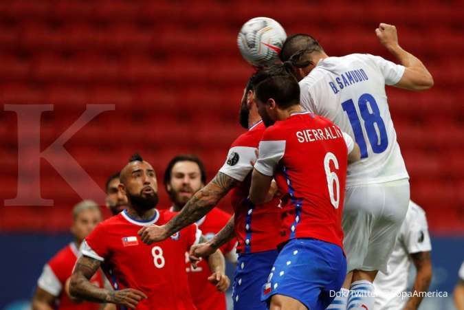 Hasil Copa America 2021 Chile vs Paraguay di Grup A
