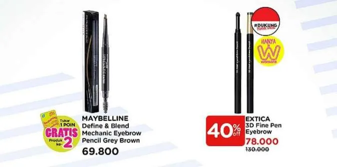 Promo Watsons Beauty Deals Diskon s/d 70% Periode 10-13 November 2022