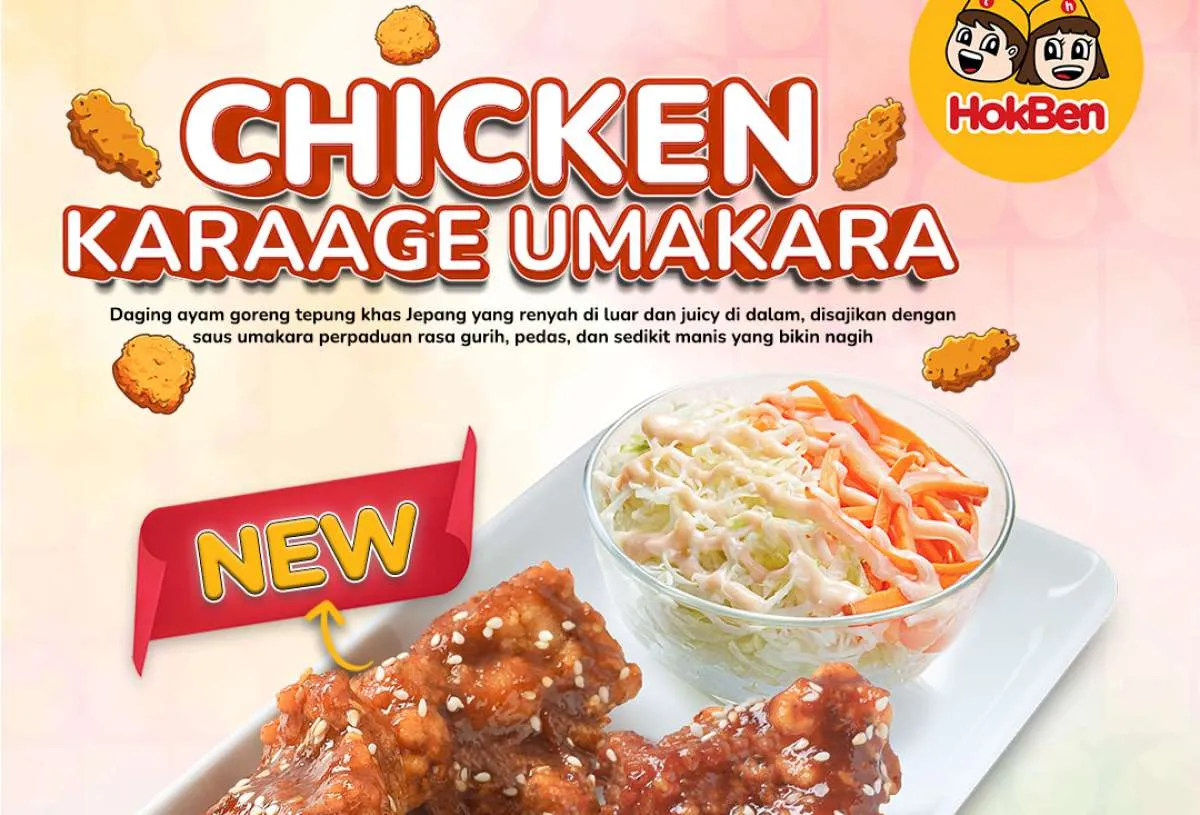 Promo HokBen Menu Baru di Bulan September 2025, Cuma Rp 31.000-an