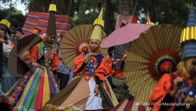 Jangan lewatkan keunikan Festival Payung Indonesia
