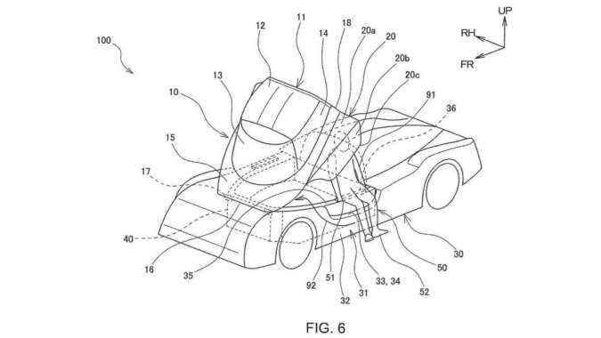 Gambar Paten Toyota Hypercar