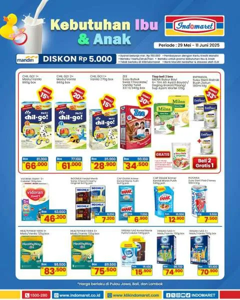 Promo Indomaret Super Hemat Periode 29 Mei-11 Juni 2025
